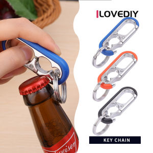 [ILOVEDIY] Creative Multifunctional Portable Metal Bottle Opener Mountaineering Keychain