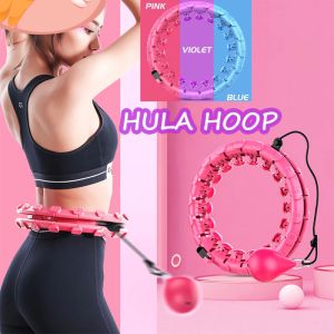 24 Sections Smart Hula Hoop Adjustable 65-120cm Weight Loss