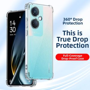 HOPE YEAR | Clear Silicone Quad Airbag Protective Full Lens Protection Case