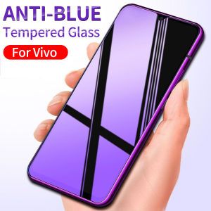 Anti-Blue Light Tempered Glass For Vivo V30 V27 e s V29 e V25e V25 V23e V23 Y79 V15 V17 S1 Pro Y77 Y76 Y35 Y51a Y55 Y52 Y72 Y33S Y33T Y36 Y11 Y12 Y12s Y15 Y17 Y19 Y51 Y71 Y72 Y81 Y81i Y91 Y91i Y20 Y20i Y30 Y31 Y91C 4G 5G Screen Protector
