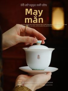 JIXIANSHENG | Bộ Trà Ba Tài Năng Cao Cấp Lucky