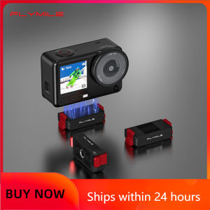 Flymile Action 6 Quick Release Base 1/4 Screw Hole Magnetic Mount Adapter Expansion for DJI OSMO Action 6 Accessories
