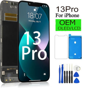 OLED LCD Screen for iPhone 13 Pro LCD Display for iPhone 13Pro Replacement 3D Touch Digitizer Full Assembly with Repair Kit