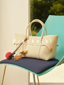 Italian Imported Shrunken Calf Leather Tote Bag