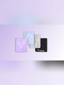 3C certified 120W fast charging with built-in four wire power bank large capacity compact and portable mobile power bank