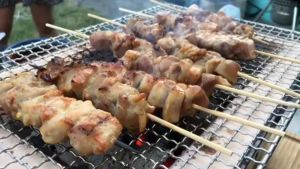 เตาปิ้งย่าง BBQ ST-25 ใช้ถ่านไม้ เตาย่างบาร์บีคิวเชิงพาณิชย์และในครัวเรือนมัลติฟังก์ชั่น เรียบง่าย สไตล์ญี่ปุ่น