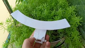 Tay nắm cửa máy giặt Electrolux mẫu dài màu trắng