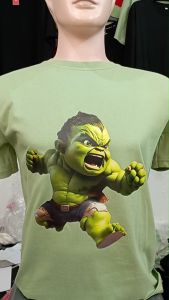 Kaos Pria Premium 3 Dimensi Tshirt 0blong Animasi Hulk Siap Perang Katun 24s 100% H0111 By Hans & Co