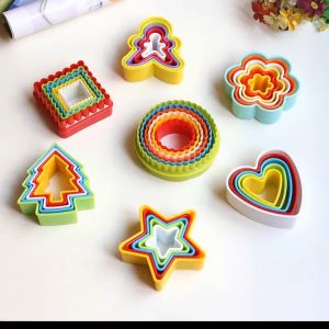 CETAKAN KUE COOKIE CUTTER 5 SIZE ALAT CETAKAN KUE KERING BISKUIT 5 SIZE