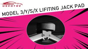 Jack Pad Tire Repair Kit for Tesla Model 3 S X Y Juniper 2026 2025 2024 Travel Accessories Car Rubber Lifting Jack Pad Adapter