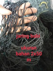 jaring pagar untuk hama babi ukuran 2x50