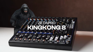 MIXER AUDIO 8 CHANNEL ZETAPRO KINGKONG 8 - 199DSP / KINGKONG8 / KING KONG 8 / KINGKONG-8 USB BLUETOOTH SOUNDCARD GARANSI ORIGINAL