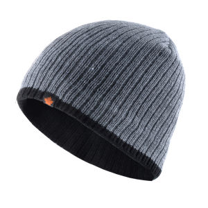 Mens Skullies Beanies Knitted Wool Hats Men Winter Knitting Thick Beanie Hat Double Layer Solid Color Velvet Warm Bonnet Cap