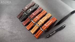 20mm 22mm 24mm Genuine Cowhide Strap for Omega Watch Band Vintage Leather for Seiko Quick Release Bracelets Men Women Wrist Belt