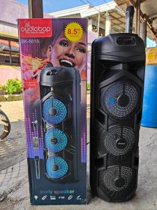 Big Portable 37inches Karaoke Free Usb with Song Wireless Mic