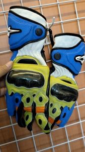 Terbaru sarung tangan ROAD RACE asliii full kulit batok faiber