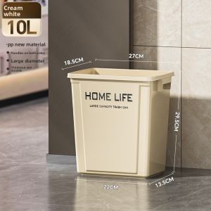 FURENJILI | French Style Household Multi-Use Waste Basket