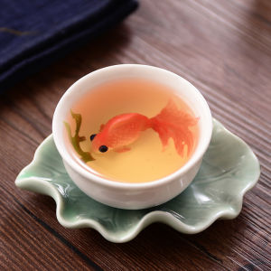 Hand-painted Creative Fish Pattern Tea Cup