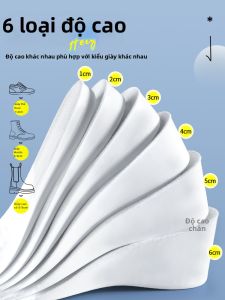 MICUI | Đệm Giày Tăng Chiều Cao 5cm Hỗ Trợ Cung Chân và Hấp thụ Sốc