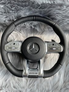 Applicable to Mercedes-Benz Old Restoration New Arrival AMG Carbon Fiber Steering Wheel Aecsg Class Glc260gleclsgt