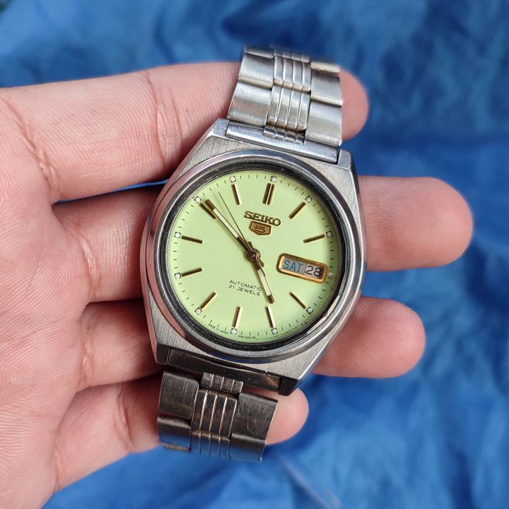 Jam Tangan Seiko 5 Jadul Vintage 7009 878A Lazada Indonesia