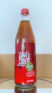 RADIANT WHOLEFOOD Halal Organic Apple Cider Vinegar 750ml | With Mother