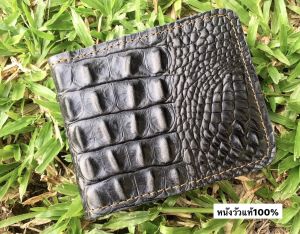 กระเป๋าสตางค์หนังแท้ ทำจากหนังวัว สำหรับผู้ชาย รุ่นหนา ผลิตจากโรงงานไทย ราคาถูก