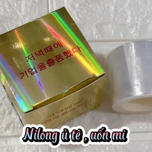 Cuộn nilong ủ te uốn mi bọc ủ chất uốn mi ủ phủ đen phum xăm