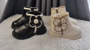 Sepatu Flat Knee Boot Sekolah Anak Import Murah 2 Premium (ZH-SS197)