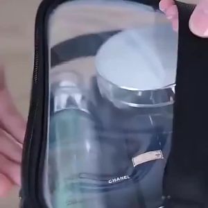 Double portable large capacity makeup bag Korean version Ringer travel multifunctional toiletry bag portable storage bag