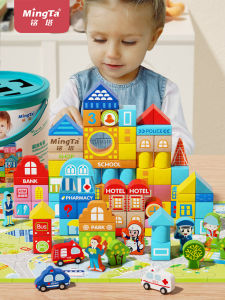 ของเล่นโมเดลไม้สำหรับเด็ก ของเล่นท้าทายความคิด โมเดลสร้างสรรค์ขนาดใหญ่ ของเล่นสำหรับเด็กหญิงวัย 3-6 ปี ของเล่นสำหรับเด็กชายวัย 4 ปี