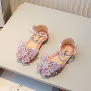 Soft Sole Toe Protection Princess Summer Sandals for Girls