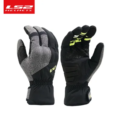 LS2 | Waterproof Warmth Touchscreen Windproof Winter Motorcycle Gloves