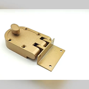 1pc Rim Deadlock Single Cylinder Zinc Alloy Swing Sliding Door Lock Gate Security Deadbolt