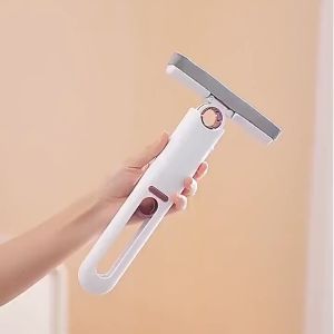 TUKUO Mini Mop Portable Alat Pel Lipat Mini Multifungsi – Pel Spons Mini Pembersih Lantai Kaca Toilet Mini Portable Folding Mop Alat Pel Busa Spons Pembersih Noda Air Desain Tarik Lipat
