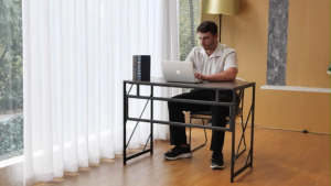 MMFO โต๊ะพับ อเนกประสงค์ โต๊ะทำงาน โต๊ะคอมเกมมิ่ง ไม้นำเข้า ขาเหล็กแข็งพิเศษ ไม่ใช้พื้นที่ กันน้ำและกันสนิม ขายดีในยุโรปและอเมริกา Folding table