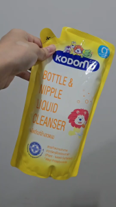 น้ำยาล้างขวดนม โคโดโมะ ชนิดถุงเติม 600มล. 1 free 1 สำหรับเด็กแรกเกิด Kodomo wash bottle milk