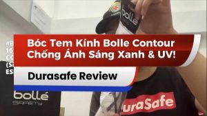 Kính BOLLE 1615504A CONTOUR (Sidewinder) ESP AS Lens chống ánh sáng xanh 57% gọng kim loại đồng phủ bóng (KÈM HỘP)