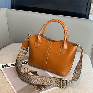 SIFULUN | Durable Leather Handbag Large Capacity Multiple Compartments