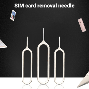 1~10pcs Portable stainless steel SIM card ejector needle universal mobile phone card removal tool⚡PH deliveryIn stock⚡