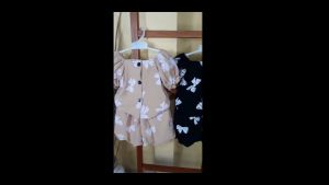 Setelan Baju Anak Perempuan RIBBON SET 1-4 Tahun Berkualitas