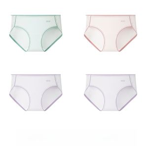 MiiOW | Quần lót tam giác cotton Modal đàn hồi cao cho nữ quần lót kháng khuẩn không đường may thoáng khí thoải mái mùa hè 2025