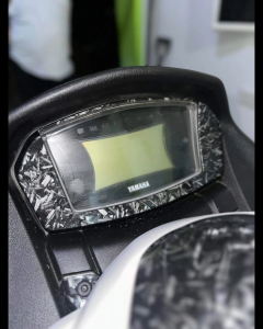 NMAX V2 GAUGE COVER FORGED CARBON FIBER