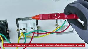 ANENG | Máy Kiểm Tra Điện Cầm Tay Thông Minh ANENG VD807 Không Tiếp Xúc Dò Dây AC 12-300V Với Cảm Biến NCV Tìm Cầu Dao 50/60Hz
