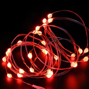 10PCS Wholesale 5m~1m LED Copper Wire Fairy Lights LED String Lights Party Wedding Indoor Christmas Decoration Garland Lights