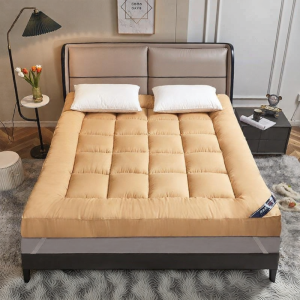 Thick Breathable Student Mattress Feather Down Alternative Filling