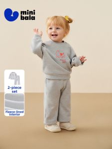 MINI BALA | Fleece Lined Girls Long Sleeve Outfit