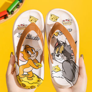 Cat and Mouse Kids Flip-Flops Boys Summer New Arrival Girl Sandals Non Slip Beach Shoes Kids Flip-Flops