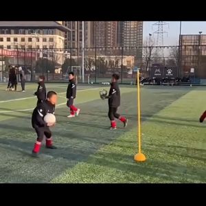 1.5m Dua-Bagian Alat Latihan Sepak Bola Membongkar Base Stik Agility Air-Intable Untuk Latihan Bola