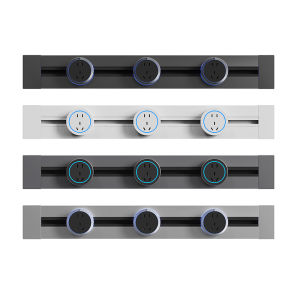 aodoran | Kitchen Dedicated Moveable Rail Socket 5 Ports & USB
